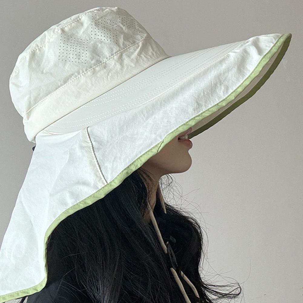 Breathable Sun Hat with Drawst - огляд і ціна Hat Floppy Wide
